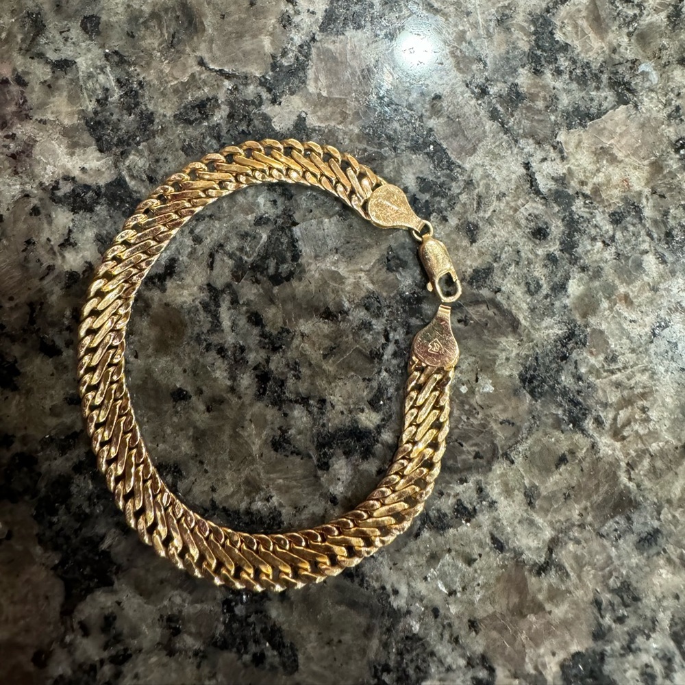 14K gold bracelet